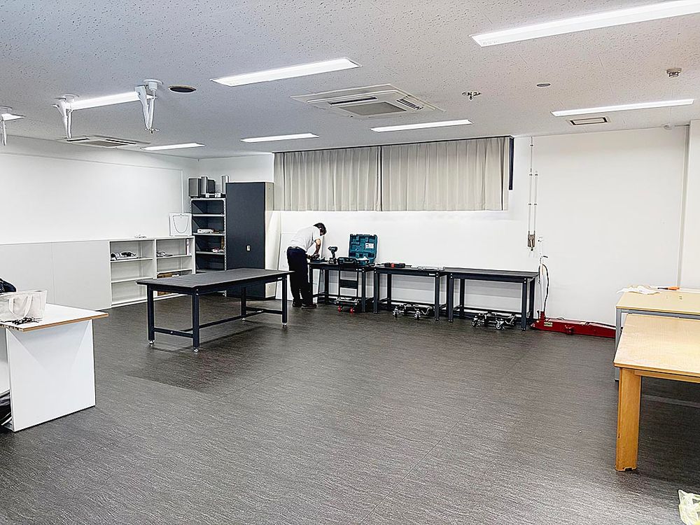 電池モジュールの商品化施設
