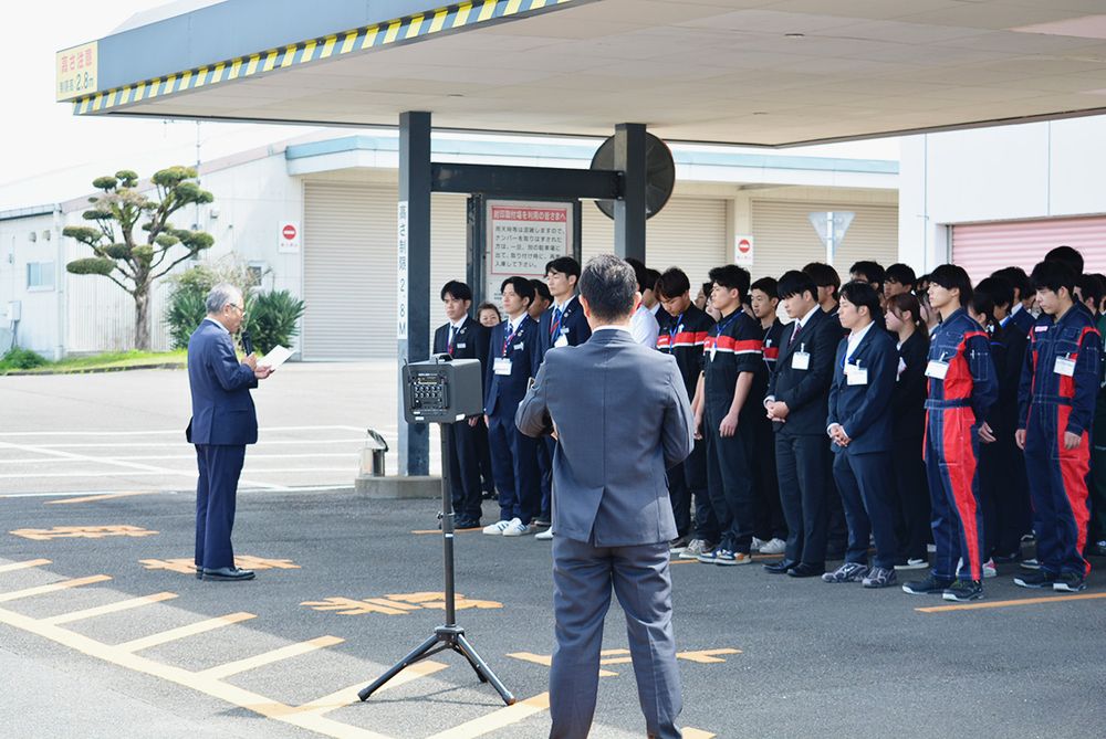 宮崎での新人向け交通安全教育
