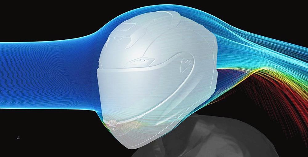 独創的な空力デバイス「ウェイクスタビライザー」の開発には、３次元数値流体解析（ＣＦＤ）による流体現象の高精度シミュレーションが貢献している
