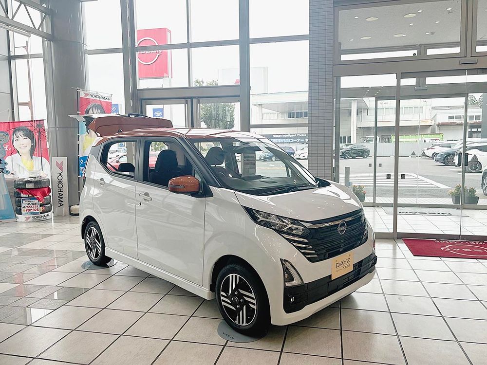秋の新型「ルークス」発売まで我慢が続く日産（写真はデイズ）