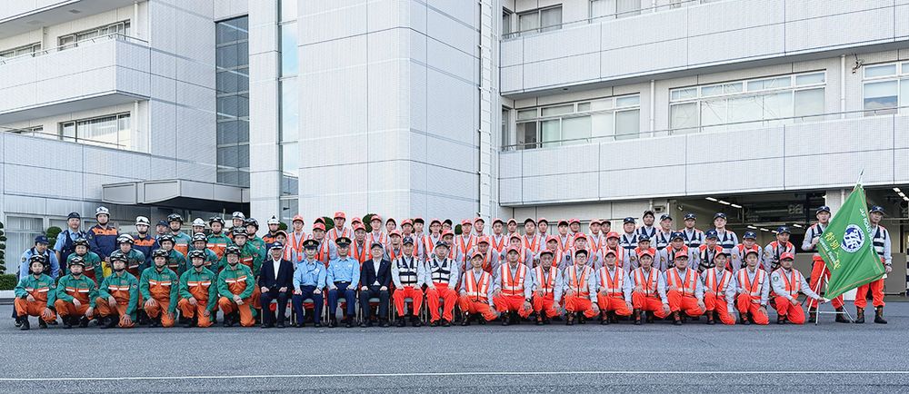 警察のレスキュー隊・機動救助隊との合同訓練を実施