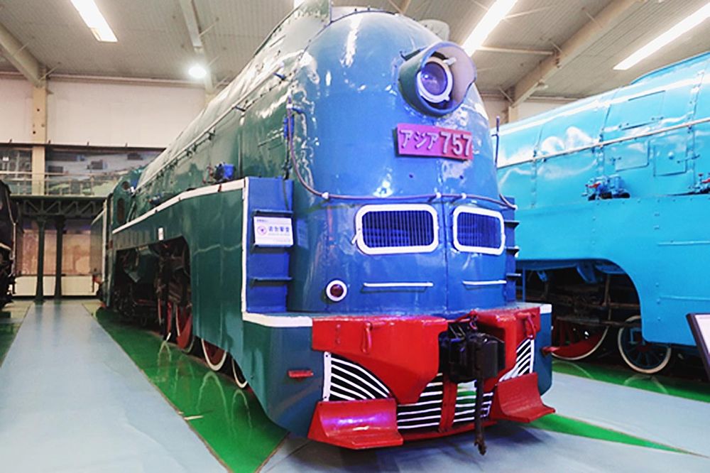 写真１０　旧南満州鉄道の特急列車「アジア号」