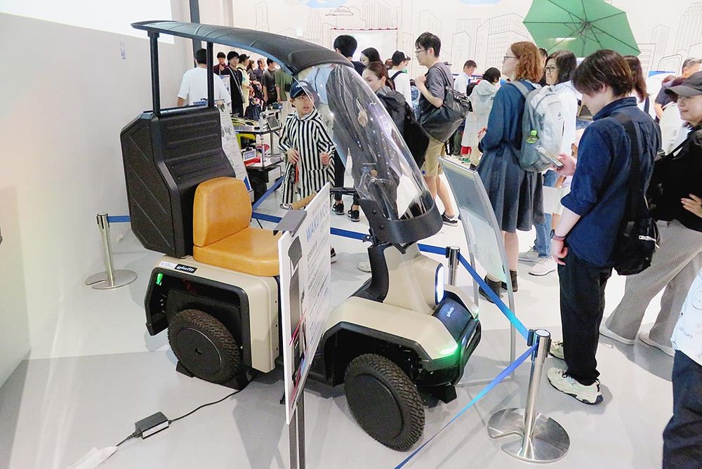 ワクモビは万博来場者から高い関心を集めている