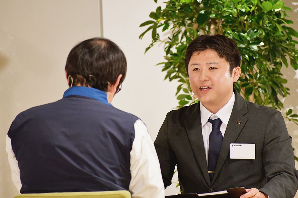 ロープレ大会を通じ、スズキ車の魅力や施策を正しく伝えてもらいたい考え
