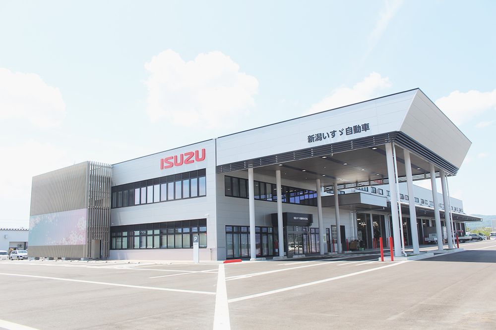 新潟いすゞ上越支店の外観（新潟県）
