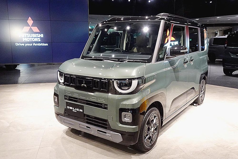 用品需要の大きい新型デリカミニ
