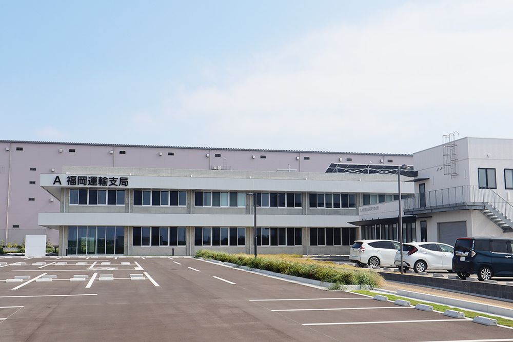 福岡運輸支局の新庁舎
