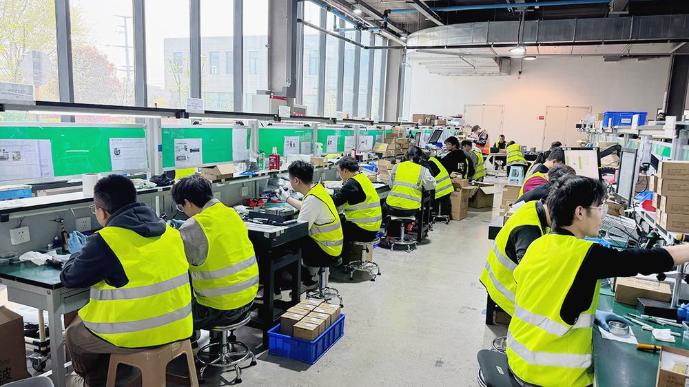 ROKAEの工場は人への依存度が大きい