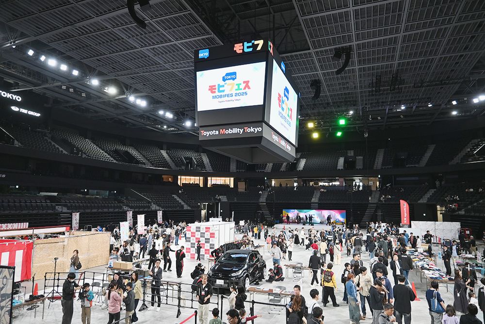 ＴＭ東京はトヨタアリーナ東京を貸し切った