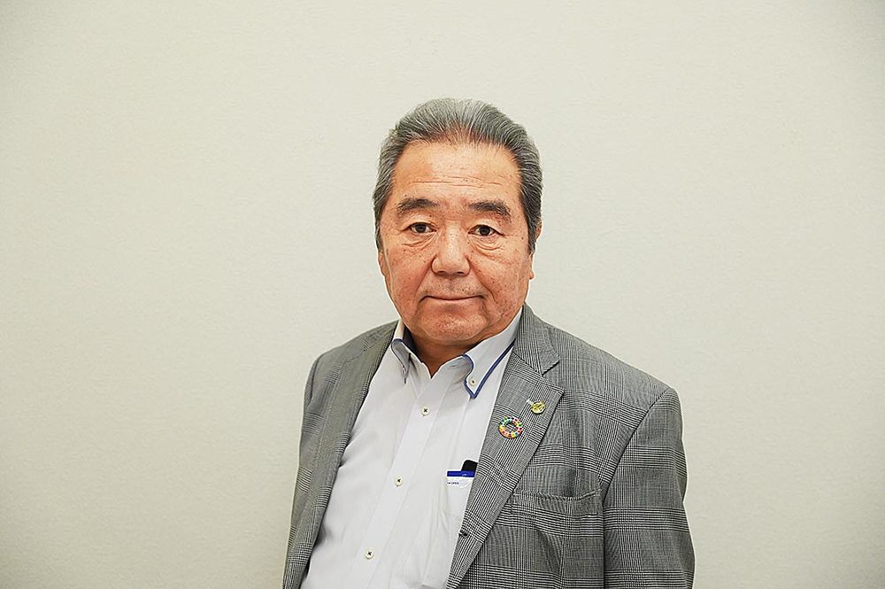 石上　剛（いしがみ・つよし）理事長は健全な業界発展を目指して取り組んでいく
