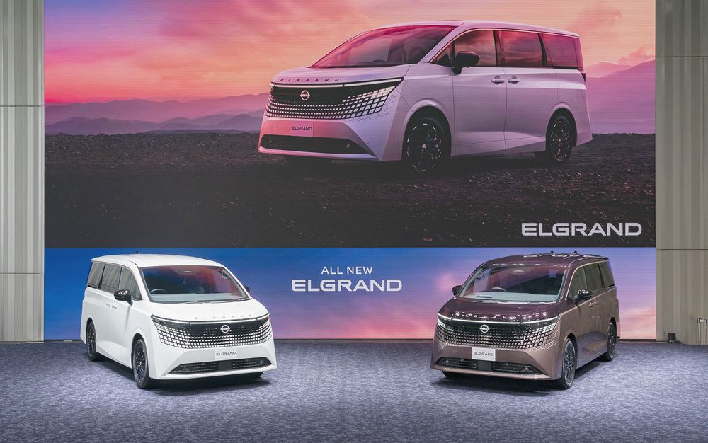 自動車各社は母国市場に再び力を入れ始めた（日産自動車のエルグランド）