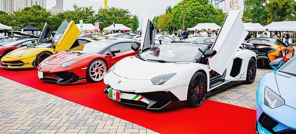 世界のスーパーカーが会場に集結（写真はイメージ）