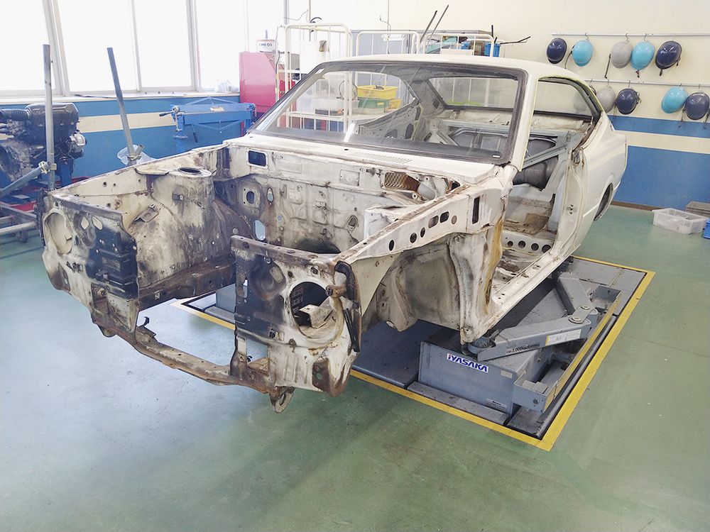 車両の各所にはさびが目立つ