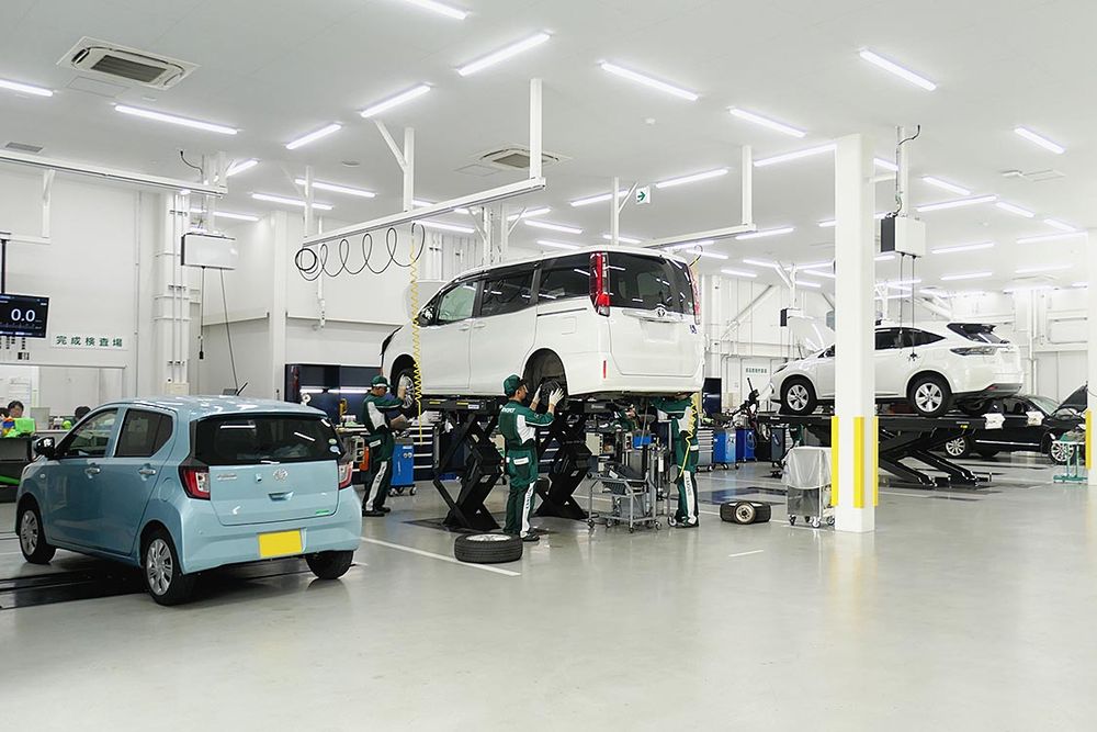 サービス工場内