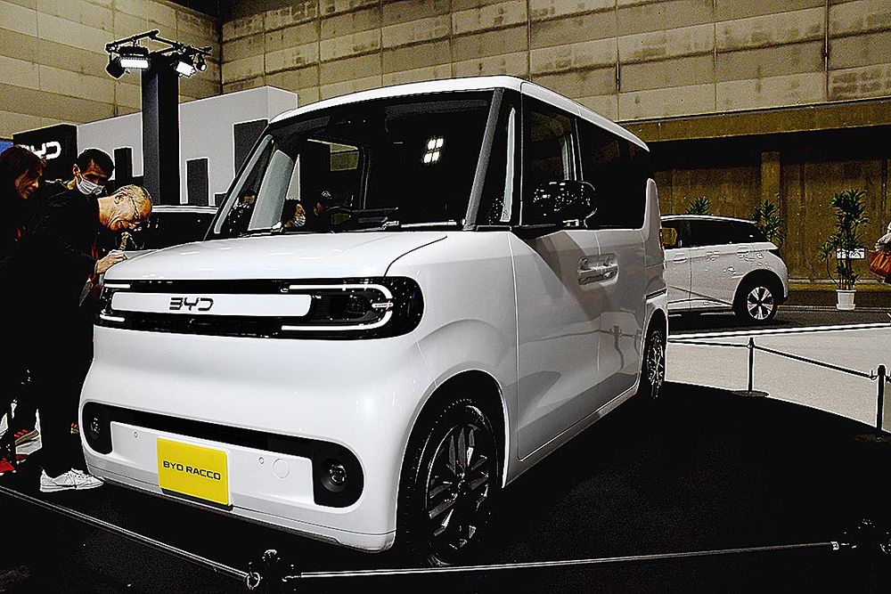 ＢＹＤの軽ＥＶ「ラッコ」