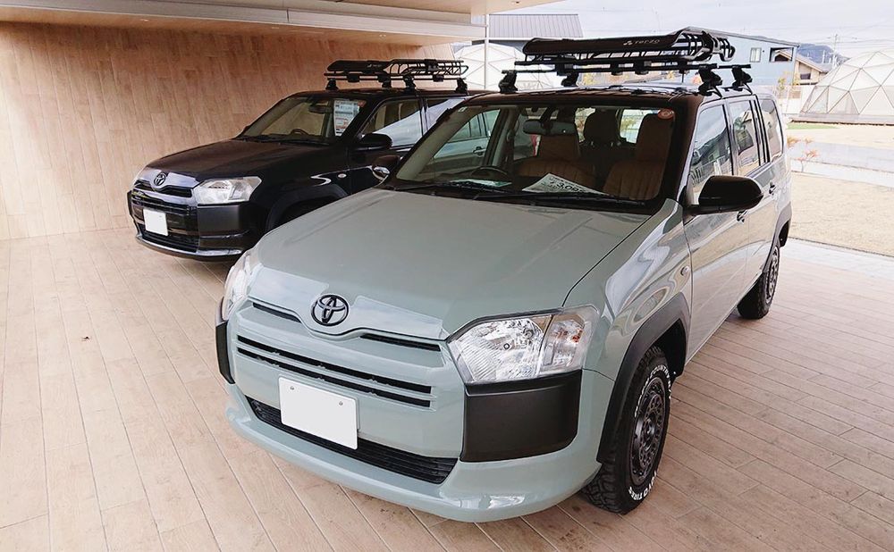 社内ベンチャー制度で誕生した第１弾オリジナルアウトドアカスタムカー（トヨタカローラ姫路）