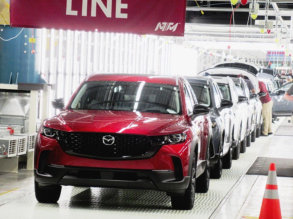 マツダは米国の関税影響が重荷になっている