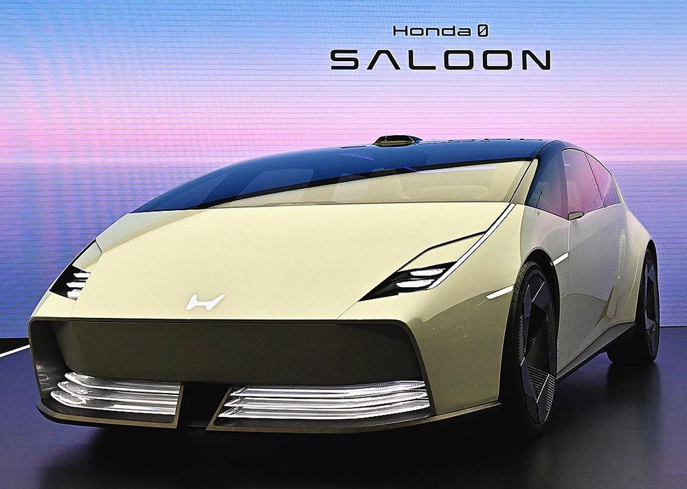 ホンダの次世代ＥＶ「ゼロ　サルーン」