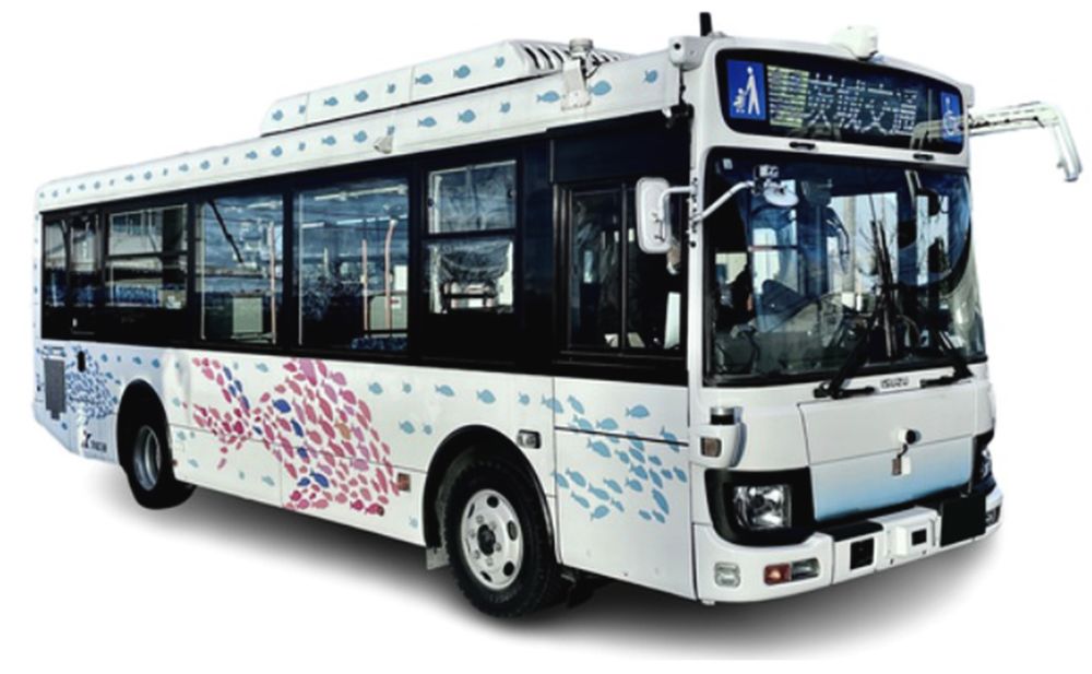 茨城県日立市を走る自動運転バス