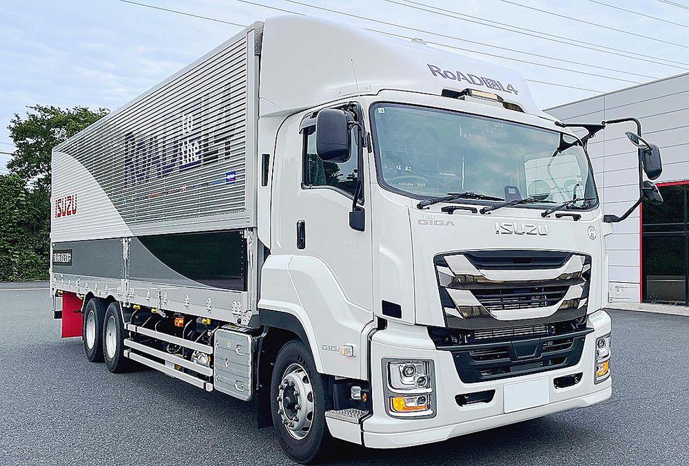 いすゞの自動運転トラック

