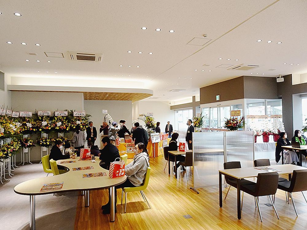 温かみとくつろぎの空間を提供するショールーム