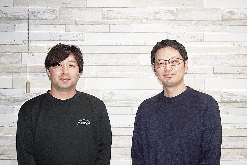 宮田社長（左）と大谷執行役員