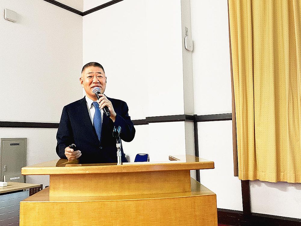 ＰＨＶのポテンシャルを強調する堀本部長
