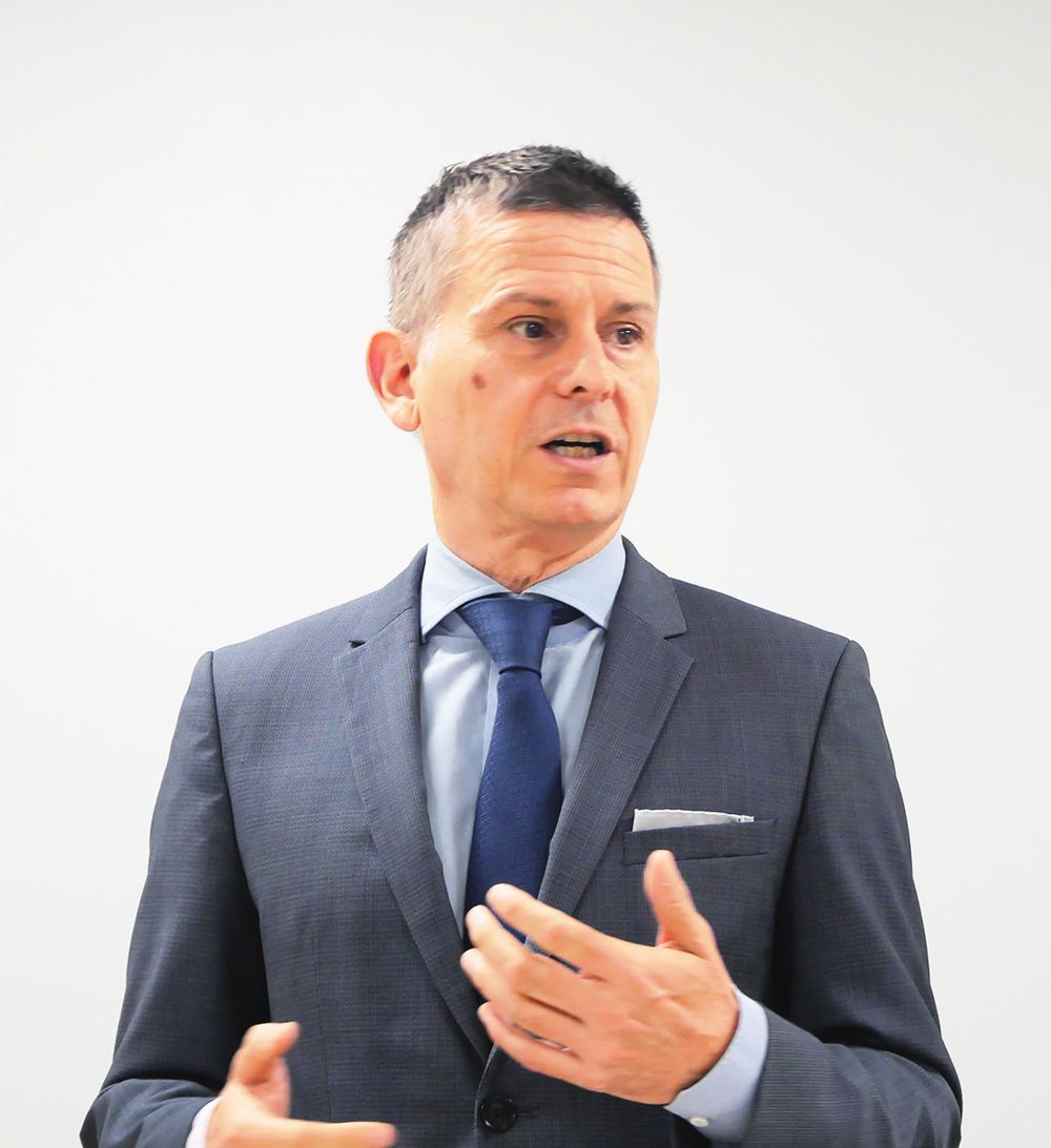 「タイを成長エンジンに」と意欲を示すバチェフスキ氏