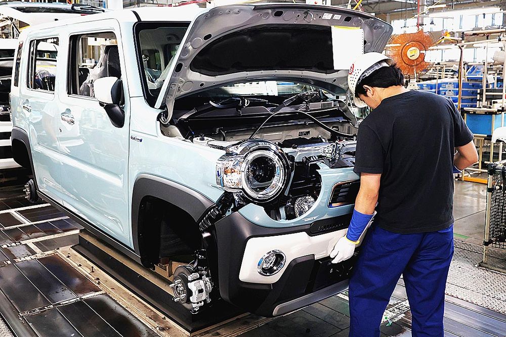 スズキらしいものづくりを継続できるか（写真は湖西工場）