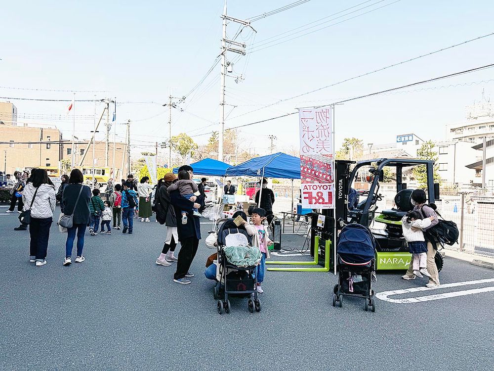 トヨタＬ＆Ｆ奈良ブース
