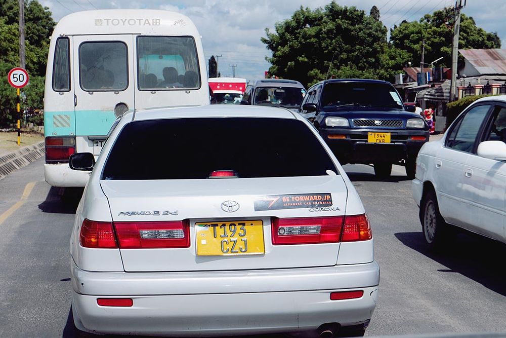 アフリカでは日本車が人気だ
