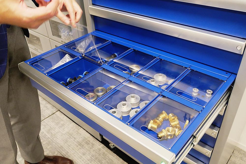 消耗品類を引き出しからすぐに取り出せる