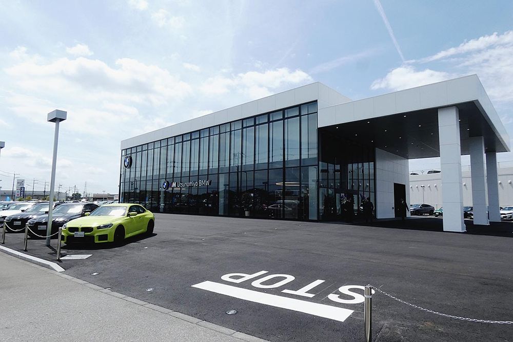 宇都宮ＢＭＷの店舗外観
