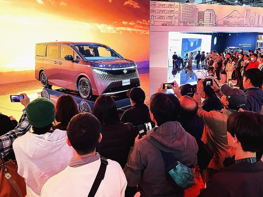 「ジャパンモビリティショー２０２５」では日産への期待値の高さがうかがえた