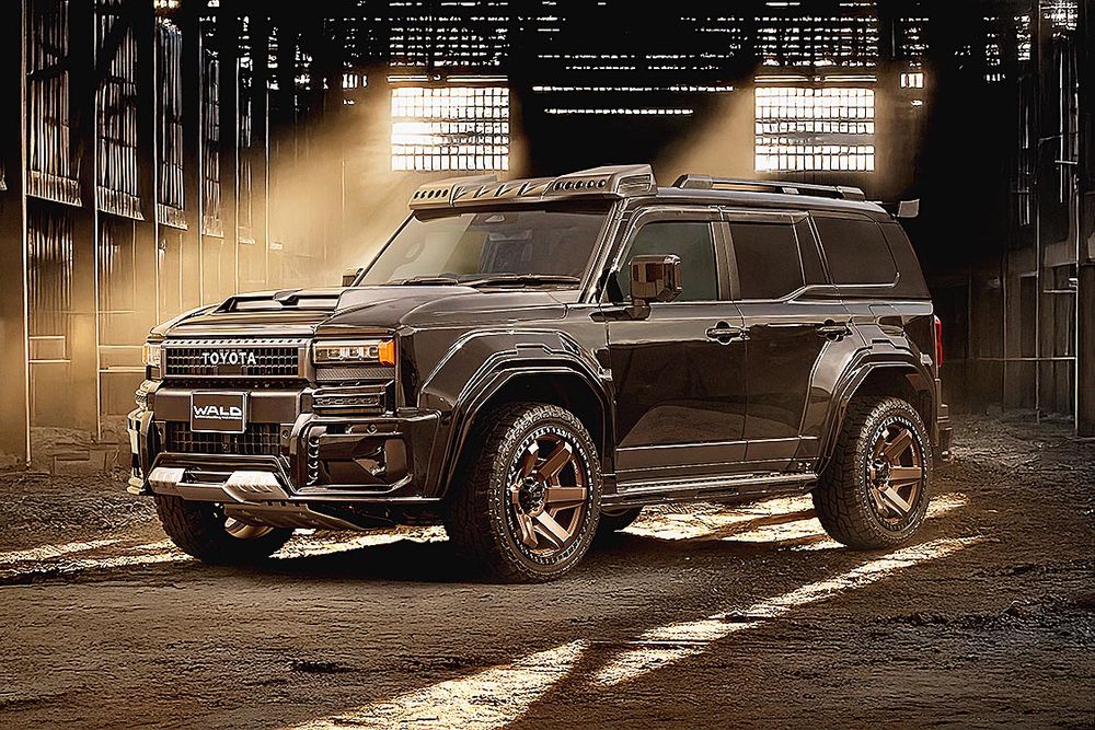 「世界であなただけの１台」が集まるカスタマイズカーワールド（写真はトヨタ自動車「ランドクルーザー２５０」のカスタム車）
